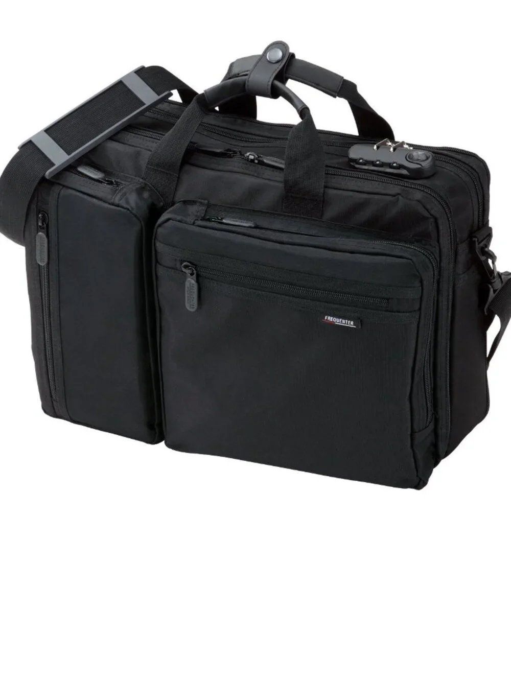 Sanwa 3-Way (Handbag, Shoulder Bag, Backpack) Business Bag Fit 15.6-Inch Laptop